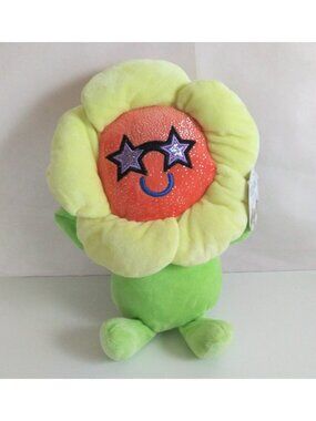 NWT Target Bullseye Playground Retro Veggies Sunflower Soft 12" Plush